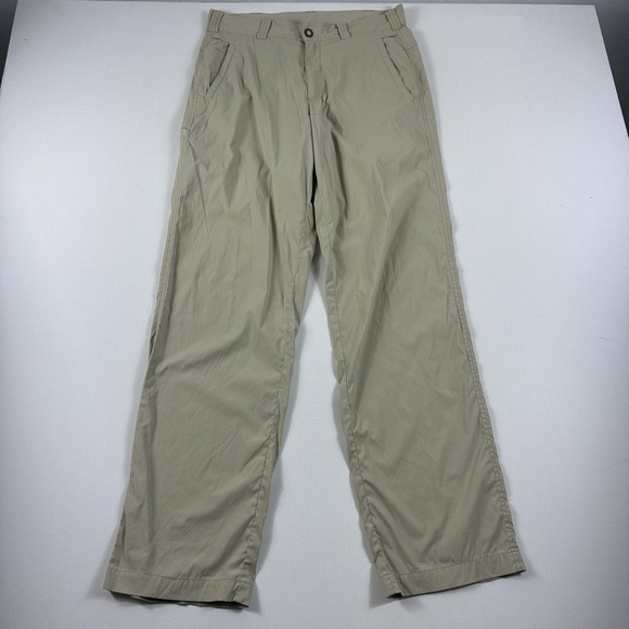 ExOfficio Pants Mens 30x32‎ Beige Nylon Gorpcore Hike Bugs Away Outdoor - Picture 1 of 8